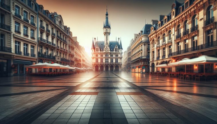 Grafico che mostra il calo delle borse europee