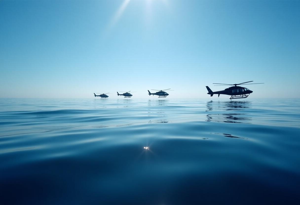 Elicottero AW189 di Leonardo nel settore energetico