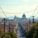 Logo di Terna con simboli di innovazione energetica