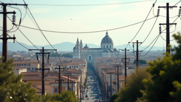 Logo di Terna con simboli di innovazione energetica