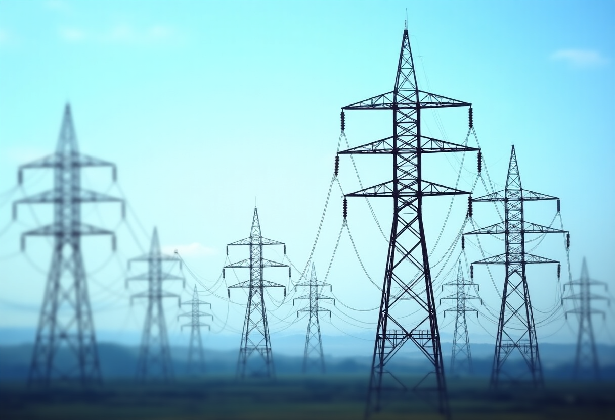 Logo di Terna con elementi di innovazione energetica