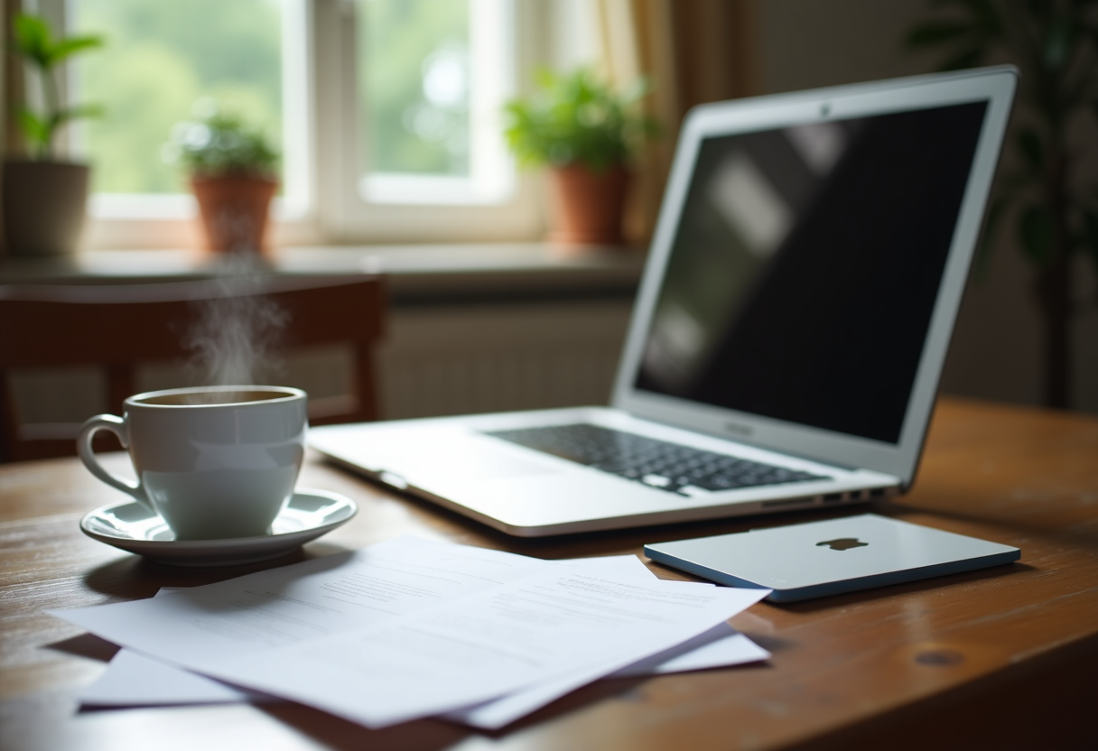 Persona che supera le paure legate al mutuo