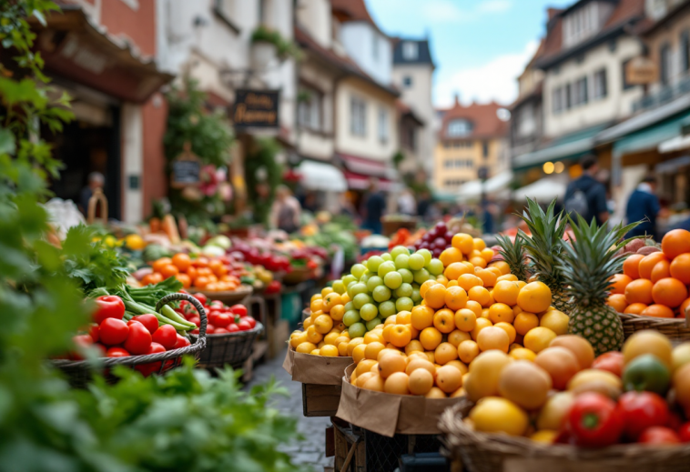 Grafico che mostra l'andamento dell'inflazione e delle vendite al dettaglio