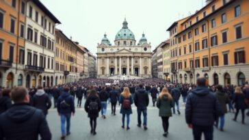 Grafico sull'andamento dei mercati europei e OVS