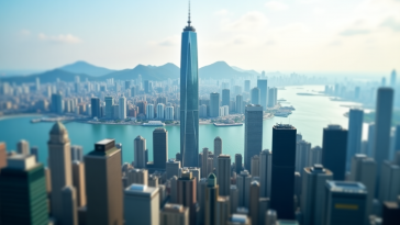 Grafico dell'andamento della Borsa di Hong Kong