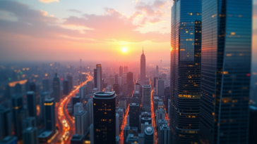 Grafico sull'andamento delle borse asiatiche nel 2024