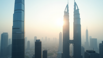 Grafico sull'andamento delle borse asiatiche con Hong Kong e Shanghai