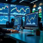 Grafico sull'andamento delle borse europee e Nvidia