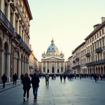 Grafico che mostra l'andamento delle borse europee e inflazione