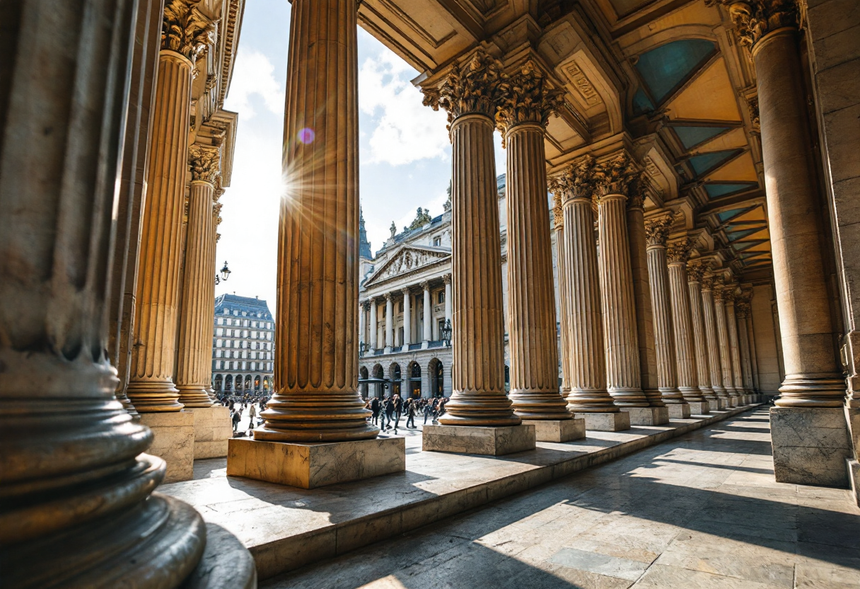 Grafico della crescita di Atos alla Borsa di Parigi