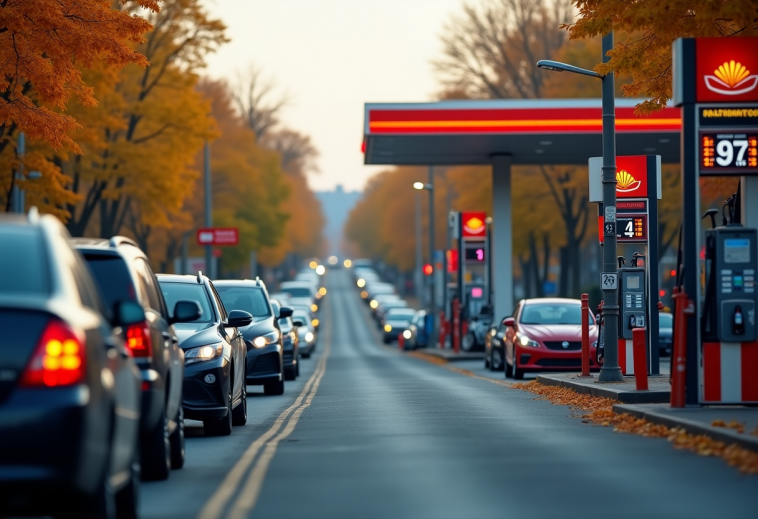 Grafico sull'aumento dei prezzi del gas in Italia per l'inverno 2024