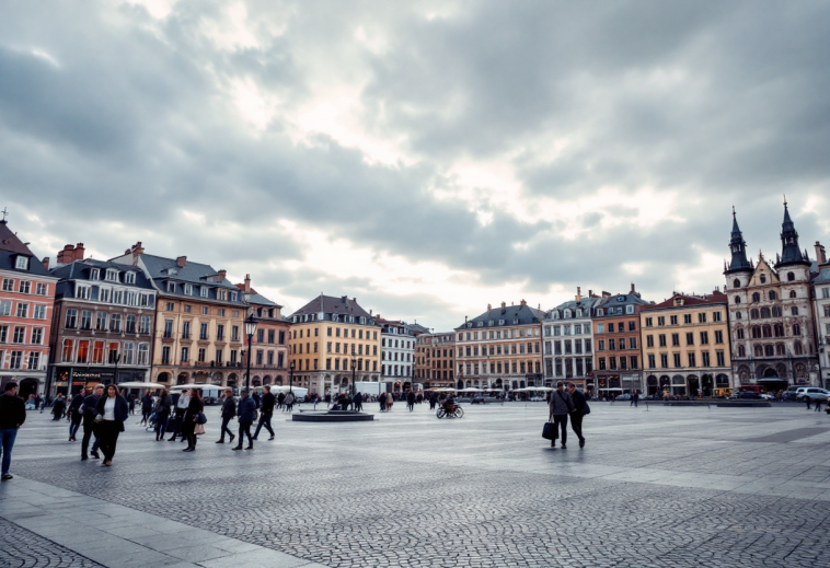Grafico che mostra l'andamento delle borse europee