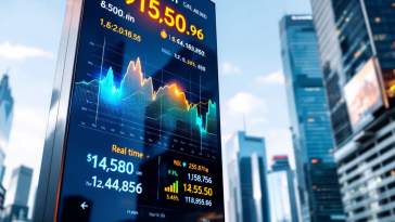 Grafico del Bitcoin in crescita verso 100.000 dollari