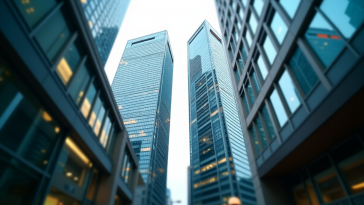 Grafico della Borsa di Tokyo in calo con indicatori di mercato