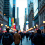 Grafico che mostra l'andamento negativo delle borse americane