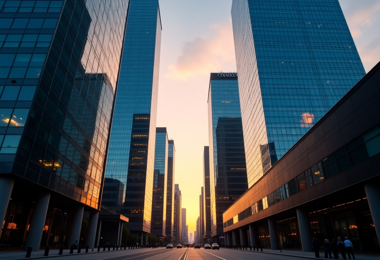 Grafico che mostra l'andamento delle borse europee e inflazione