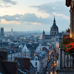 Grafico delle borse europee in calo