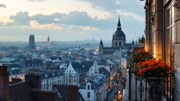 Grafico delle borse europee in calo