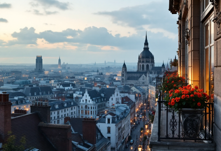 Grafico delle borse europee in calo