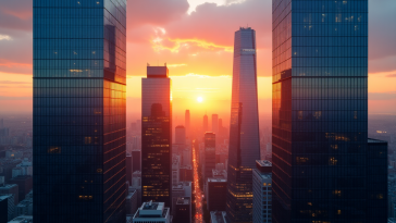 Grafico che mostra l'andamento positivo delle borse europee