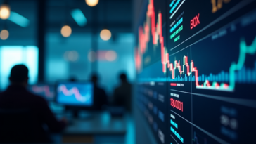 Grafico delle borse europee con riferimento a Nvidia