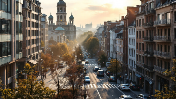 Grafico che mostra l'andamento positivo delle borse europee