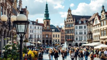 Grafico che mostra l'andamento positivo delle borse europee