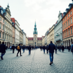 Grafico che mostra il ribasso delle borse europee