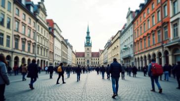 Grafico che mostra il ribasso delle borse europee