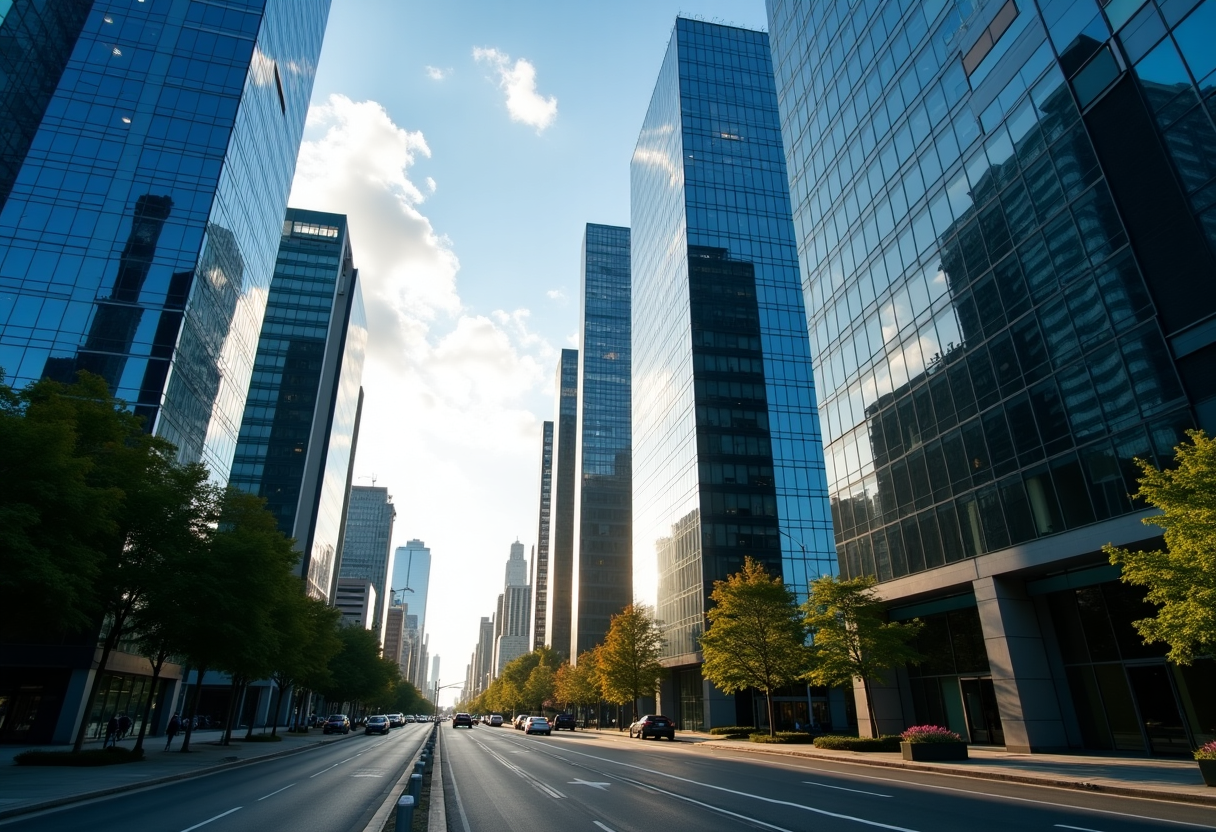 Grafico che mostra il calo delle richieste di sussidi negli Stati Uniti