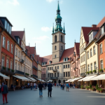 Grafico che mostra la chiusura contrastata delle borse europee