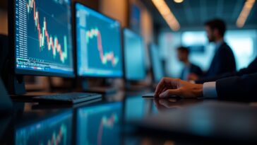 Grafico che mostra la chiusura delle borse europee dopo le elezioni USA