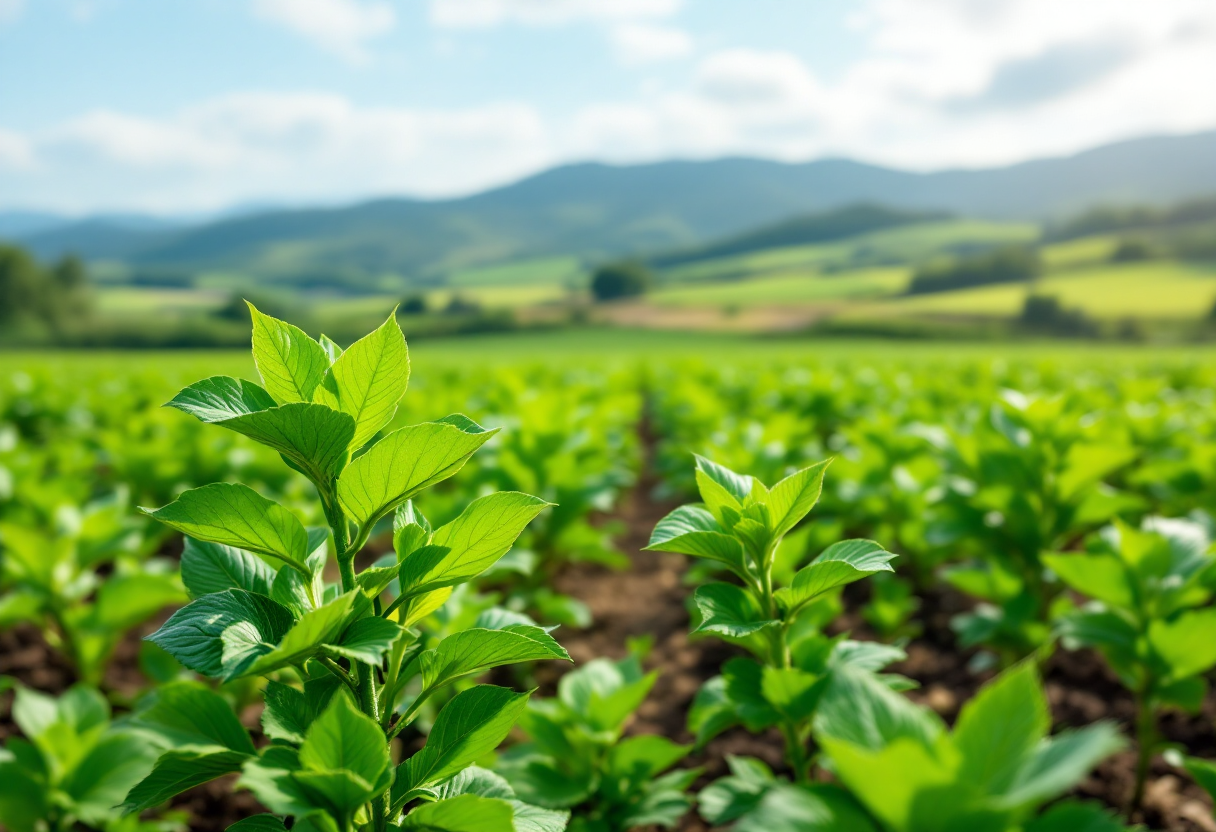 Logo di Leonardo e BF Spa per sostenibilità agroindustriale