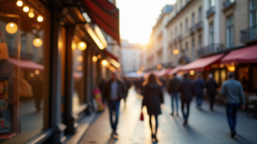 Grafico che mostra la crescita del settore servizi negli USA