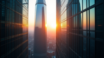 Grafico che mostra la crescita dei mercati europei e Wall Street