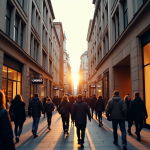 Grafico che mostra la crescita dei servizi nell'eurozona