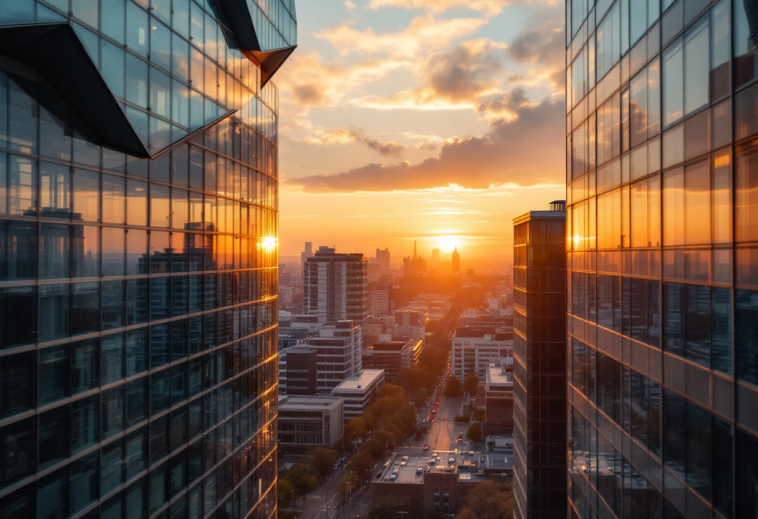 Grafico che mostra il calo dei mercati finanziari europei