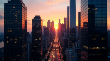 Grafico che mostra i mercati europei in calo e Wall Street stabile