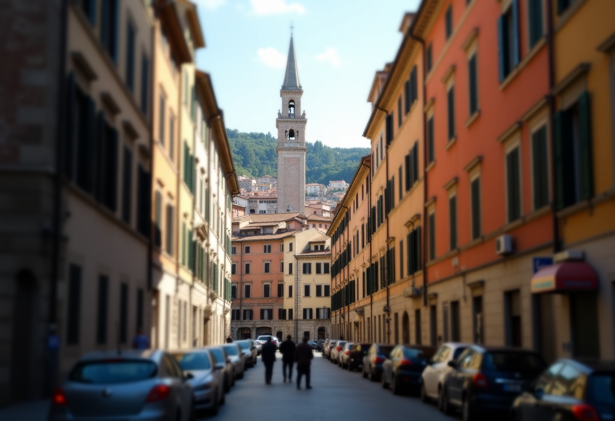 Grafico sull'andamento del mercato immobiliare in Italia nel 2023