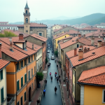 Grafico del mercato immobiliare in Italia con tendenze attuali