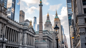 Grafico dei movimenti di Wall Street e impatti globali