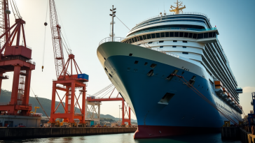 Nave da crociera di alta gamma Fincantieri e Crystal