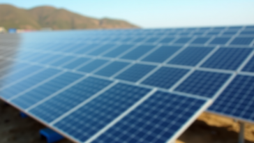 Impianto solare Plenitude in fase di costruzione in Francia