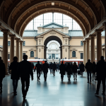 Logo di Omers Infrastructure e DWS Group con Grandi Stazioni Retail