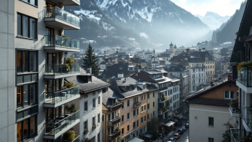 Grafico sul rallentamento del PIL in Svizzera