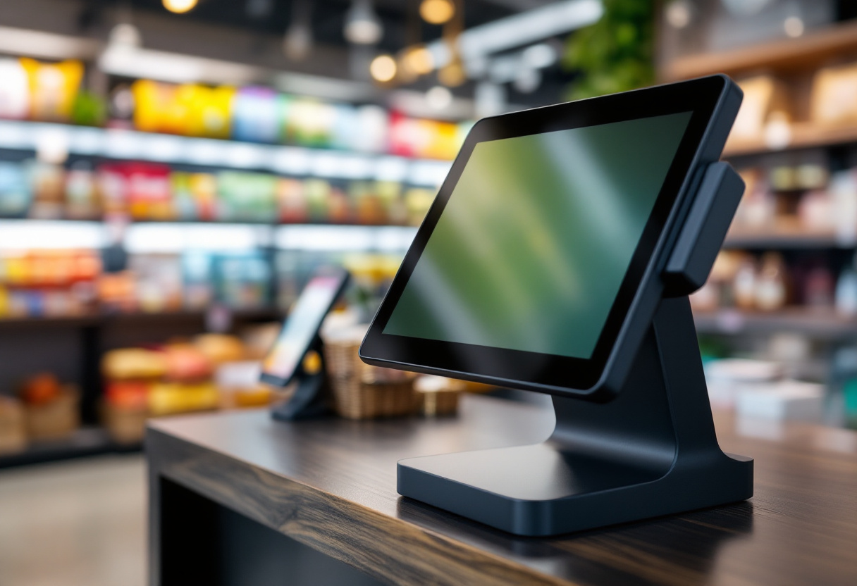 Terminale POS di Revolut per pagamenti in Italia