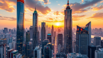 Grafico che mostra la ripresa dei mercati azionari cinesi