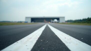 Logo Ryanair con grafico in calo delle previsioni passeggeri