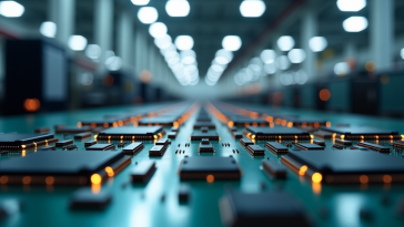 Grafico delle aspettative di crescita di STMicroelectronics