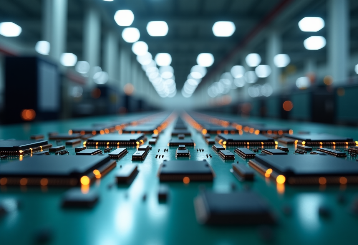 Grafico delle aspettative di crescita di STMicroelectronics